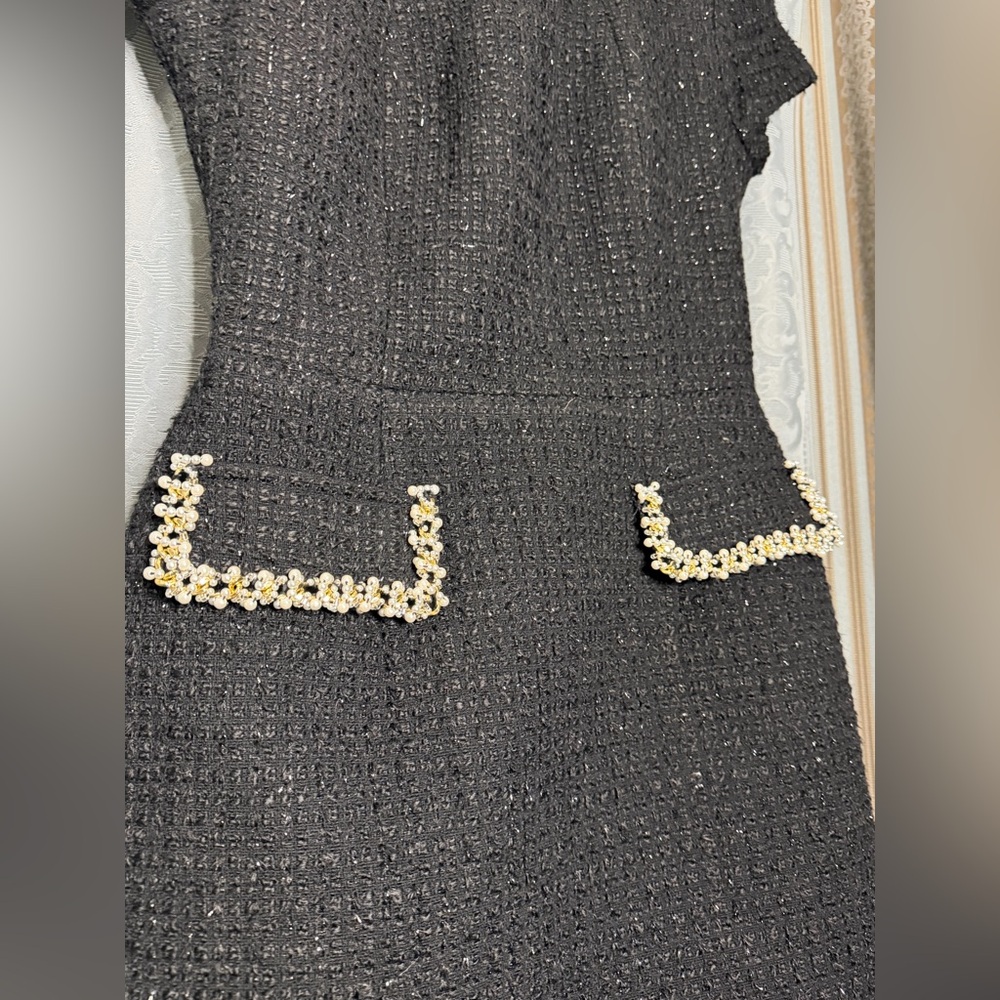 Nadine Merabi Simone Black Dress - Picture 6 of 8
